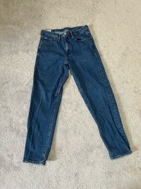 GAP Relaxed Taper Mid Wash Blue Jeans